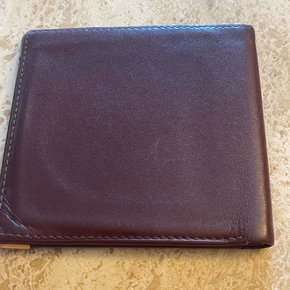 Cartier VINTAGE must de Cartier Paris Leather Business Credit Card Photo Holder - Picture 12 of 14